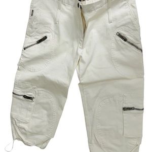 Burberry cargo capri pants